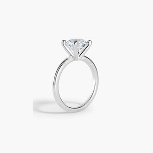 The Classic Solitaire 4-Prong Setting Lab Diamond Engagement Ring