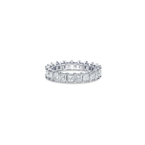 Princess Eternity Classic Band with Lab Diamonds