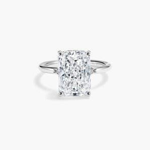 The Hidden Halo Pavé Lab Diamond Engagement Ring