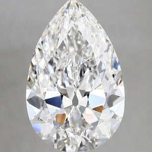 Pear 4.59ct D VVS2